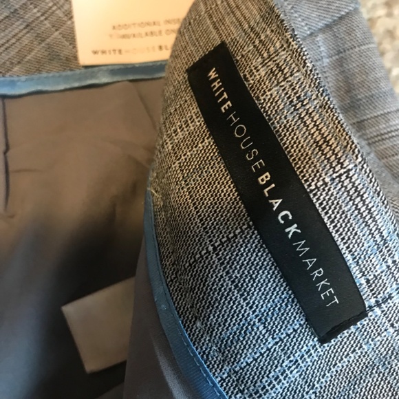 WHBM Grey Dressy Pants - Picture 6 of 8